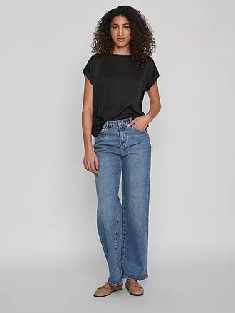 VILA | Blusa-camicia VIELLETTE | schwarz